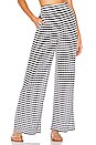 view 1 of 4 Paulina Pant in Black & White Gingham