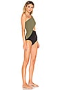 view 2 of 3 Ali One Piece in Olive & Black