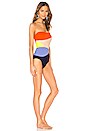 view 3 of 4 Sunset One Piece in Aperol Multi