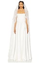 view 2 of 7 Ava Veil in White
