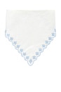 view 1 of 2 Poppy Poplin Headscarf in White