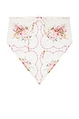 view 3 of 3 Lillian Bandana in White