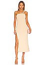 view 1 of 3 Keisha Midi Dress in Tan
