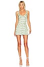 view 1 of 7 Yori Mini Dress in Green