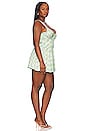 view 4 of 7 Yori Mini Dress in Green