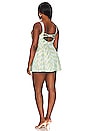 view 6 of 7 Yori Mini Dress in Green
