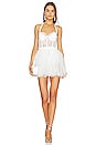 view 4 of 4 X REVOLVE Mini Bustier Dress in White