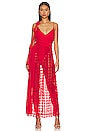 view 5 of 6 Hannah Maxi Dress in Red