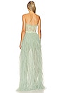 view 3 of 3 X Revolve Bustier Gown in Sage