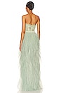 view 3 of 3 X Revolve Bustier Gown In Sage in Sage