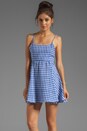 view 1 of 6 Alabama Mini Dress in Blue Plaid