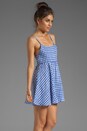 view 3 of 6 Alabama Mini Dress in Blue Plaid