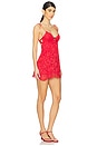 view 2 of 4 Creamsicle Lace Slip Dress in Red