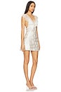 view 2 of 3 Audrey Mini Slip Dress in Cream
