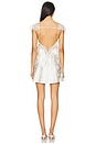 view 3 of 3 Audrey Mini Slip Dress in Cream