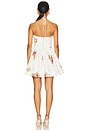 view 3 of 3 Rosebud Corset Mini Dress in White