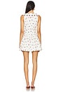 view 3 of 3 Beaded Cherries Mini Dress in White
