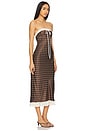 view 2 of 3 Daisy Mae Midi Dress in Chocolate