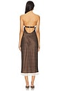 view 3 of 3 Daisy Mae Midi Dress in Chocolate