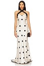 view 1 of 3 Dorothy Dot Gown in Cream