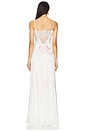 view 4 of 4 Eliana Gown in White Pink