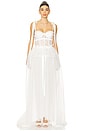 view 1 of 4 Valetta Gown in Cream