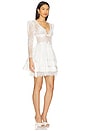 view 2 of 3 Annabelle Lace Mini Dress in Cream