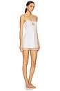 view 3 of 5 Glitter Slip Dress in White