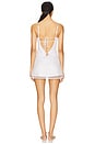 view 4 of 5 Glitter Slip Dress in White