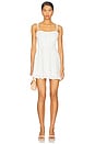 view 1 of 3 Edie Eyelet Slip Dress in White