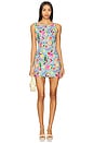 view 1 of 4 Ciao Beaded Mini Dress in Blue