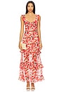 view 1 of 3 Ambrosia Maxi Dress in Red
