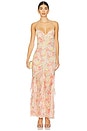 view 1 of 3 Elea Maxi Dress in Peach