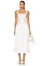 view 1 of 3 Tea Time Midi Dress in White