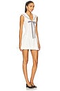 view 2 of 4 Rosie Ribbon Mini Dress in White