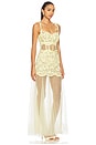 view 2 of 3 Viola Gown in Yellow