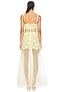 view 3 of 3 Viola Gown in Yellow
