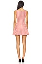 view 3 of 4 Scotch Bonnet Mini Dress in Red