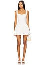 view 1 of 4 Daisy Lace Mini Dress in White