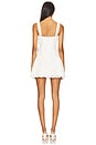 view 3 of 4 Daisy Lace Mini Dress in White