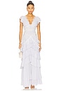 view 1 of 3 Adriana Gown in Periwinkle