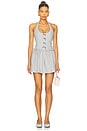 view 1 of 4 Janice Halter Mini Dress in Blue