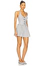 view 2 of 4 Janice Halter Mini Dress in Blue
