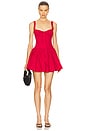 view 1 of 3 Helena Bustier Mini Dress in Red