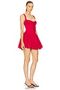 view 2 of 3 Helena Bustier Mini Dress in Red