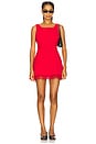 view 1 of 3 Serena Mini Dress in Red