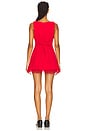 view 3 of 3 Serena Mini Dress in Red