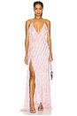 view 1 of 4 Heidi Fringe Maxi Dress in Pink