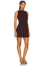 view 2 of 3 Pauline Mini Dress in Burgundy