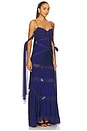 view 2 of 3 Rita Lace Gown in Navy